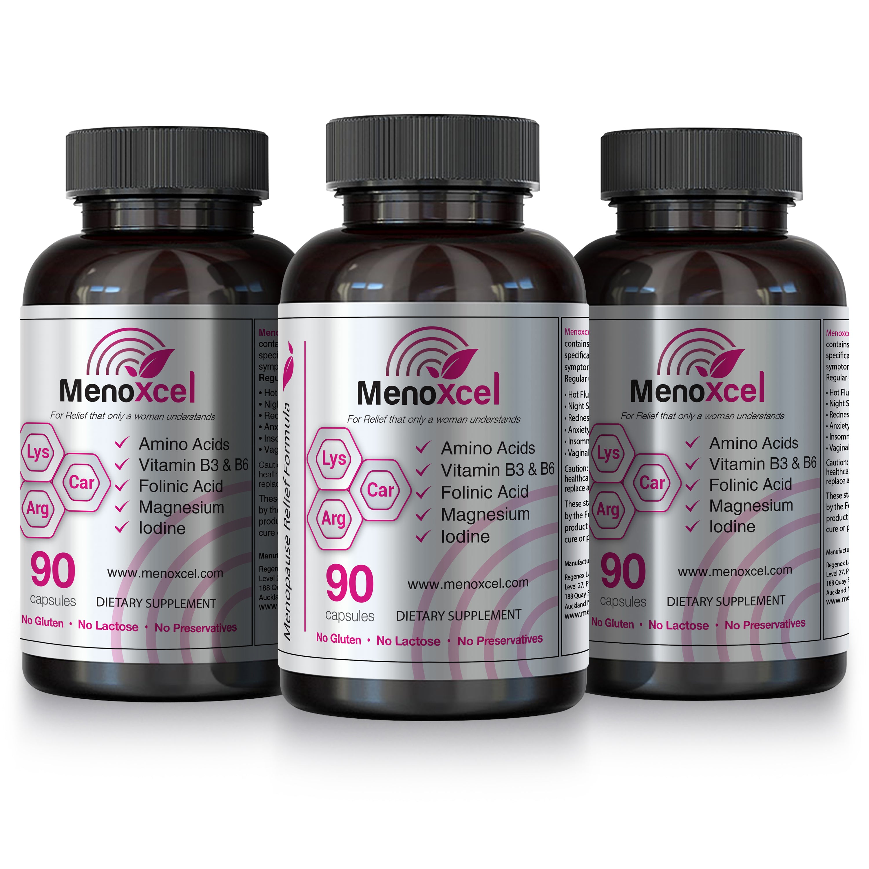 MenoXcel - Menopause Relief | 3 Pack