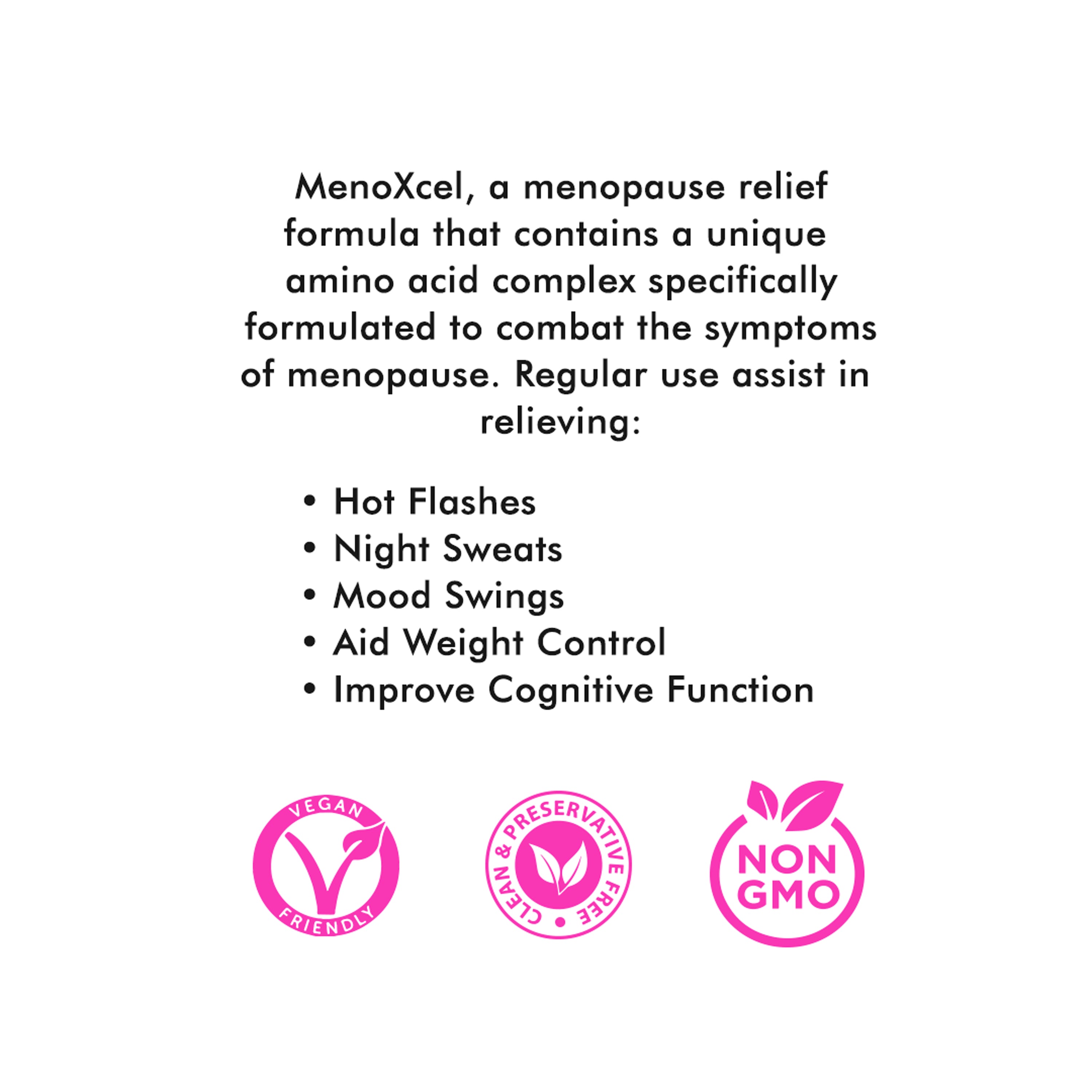 MenoXcel - Menopause Relief | 3 Pack