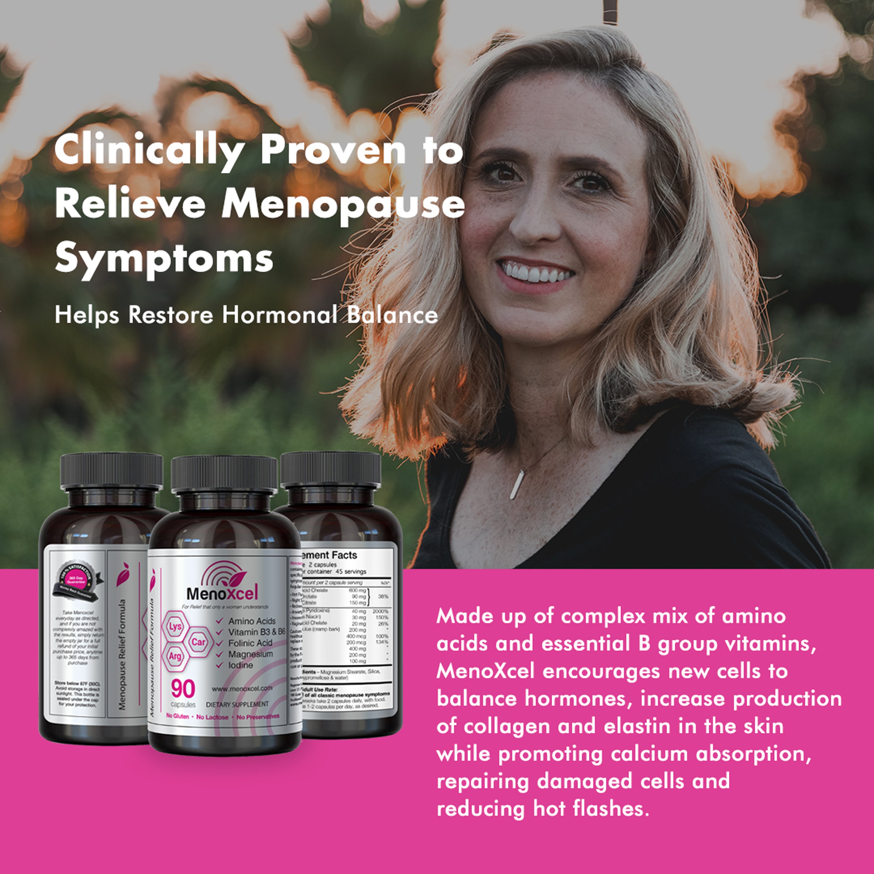 MenoXcel - Menopause Relief